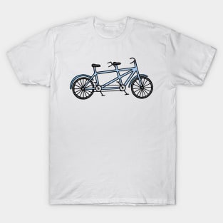 Tandem Bicycle T-Shirt